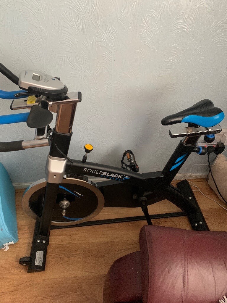 roger black spin bike